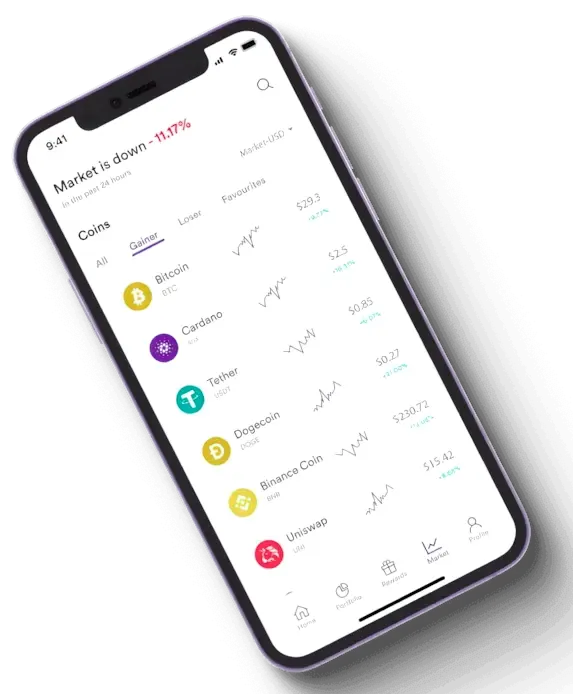 Sino Randação plataforma de cripto